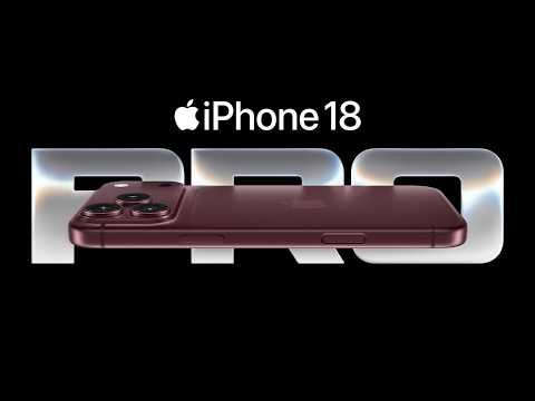 Introducing the new iPhone 18 Pro