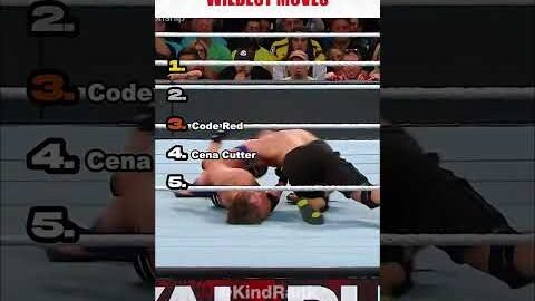 Ranking John Cena WILDEST Moves
