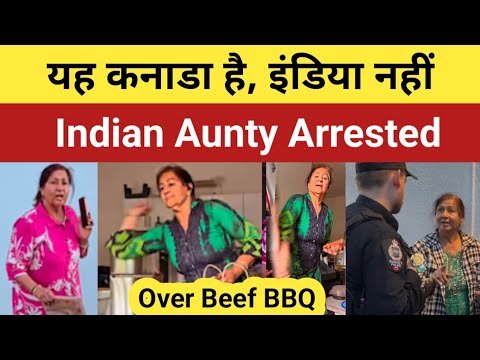 Canada में Indian Aunty Arrest | Surrey में मकान मालिक और किरायेदार में जंग 🥊| #indiansincanada