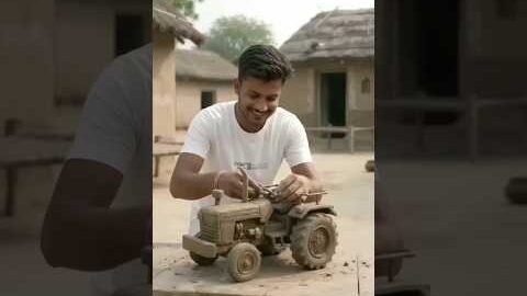 made a thar-Dj from mud Then the desi dance started #mudDj #dj #thar Wala #Dj#mittikadj