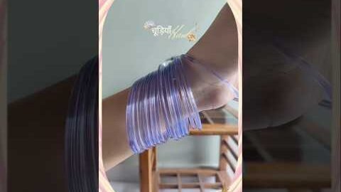 Glass Bangle haul ✨🪷 #bangles#glassbangles#banglehaul#churiyan#trendingbangles#desi#jwellery#haul