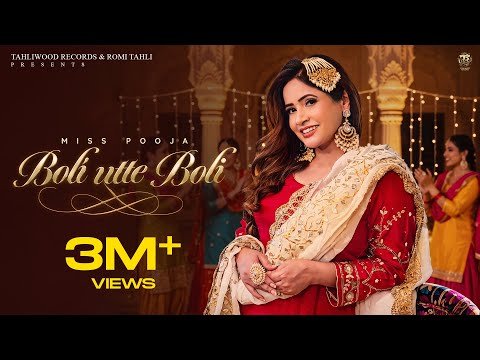 Boli Utte Boli | Miss Pooja | DJ Dips | Tahliwood | Boss Music Productions