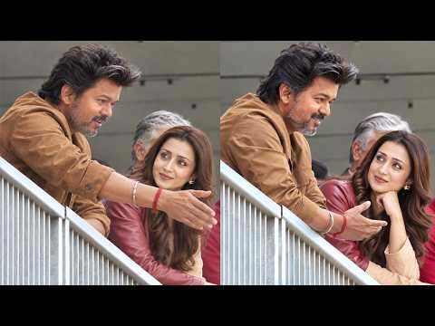 Vijay Trisha London New Video 🩷 Ajith Kumar | CM Vijay – Aadhav Arjuna | Sangeetha Vijay Divorce