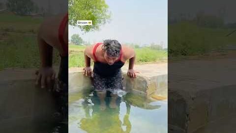 Parallel world or Desi swimming pool 😅🔥 || Indian family 😅 || #relatable #jagiya #parallelworld