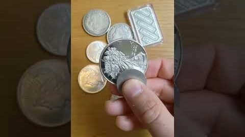 2 Ways to Tell if Silver Coins are FAKE! #shorts
