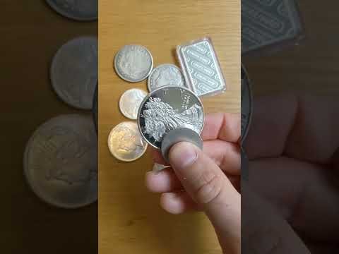 2 Ways to Tell if Silver Coins are FAKE! #shorts