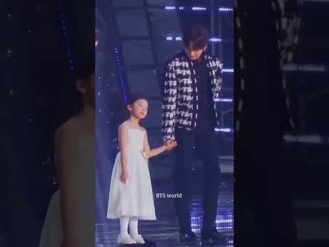 jungkook Soft kind nature for childrens 💜 #bts #viral #jungkook #shorts