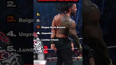 Ranking WWE Wrestlers UNDERRATED Moves