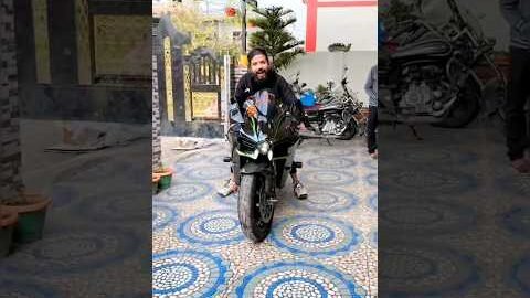 Youtubers Own Superbike Kawasaki Ninja H2 | #shorts #uk07rider #jattprabhjot