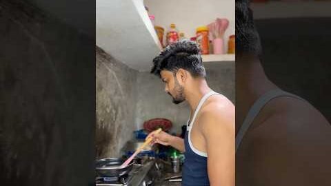 bache hue maide ki new recipe #yummy #desi #food #shorts
