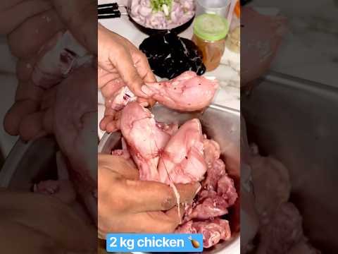 2 kg chicken 🍗 #desi #food #spicy #foodie #cooking