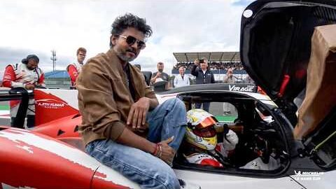๐ฑ CM Vijay Flagged Off The Car Race FULL VIDEO ๐ฅ London | Le Mans Cup | Reunion | Trisha