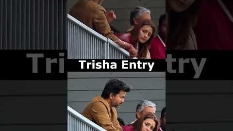 CM Vijay, Ajith Kumar & Trisha Mass Entry at London Car Race! 🏁 Silverstone Full Video #shorts