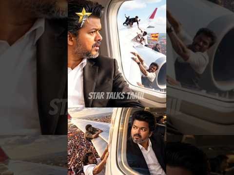 ​🤯 முதலமைச்சர் Vijay Flight – அ Follow பண்ண மக்கள் 😱 | Cm vijay London | TVK | Thalapathy | #shorts