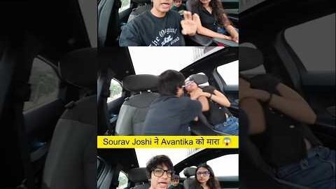 Sourav Joshi ने Avantika को मारा 😱 #souravjoshivlogs #souravjoshi #vlogs #news #dead #today #shorts