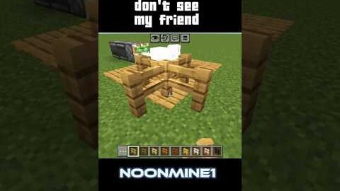 Don’t see my friend #minecraft #gaming #aura #shorts