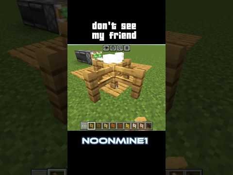 Don’t see my friend #minecraft #gaming #aura #shorts