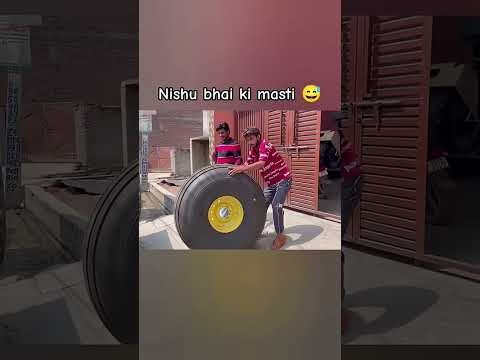 #funny #desi #viral #video #nishu #stunt