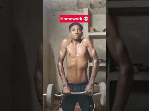 #desi💪💀 #homework  Daily workout # #youtubeshorts #trending #homeworkout
