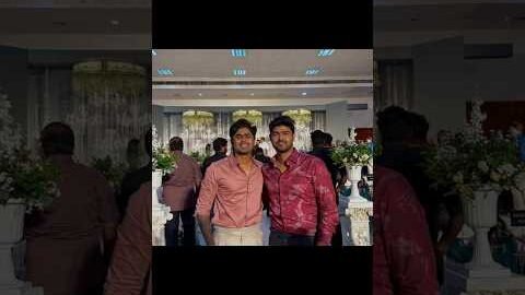 Ashwin Ganesh & Family at Ahaana Nimish wedding Reception ✨#shorts#edit#viral#trending#ahaanakrishna