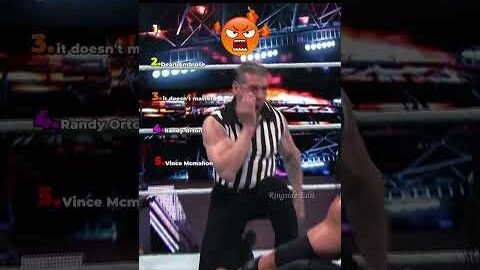 😂😱Ranking Funniest Guest-Referee Moments 😂🔥 #wwe