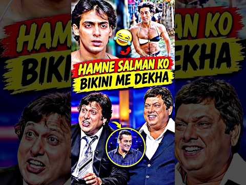 Salman Khan Shared A Hilarious Story 😂🤯 #bollywood #salmankhan #govinda #funny #shorts