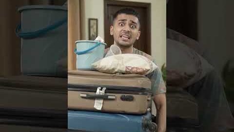 Desi families jab trip py jati ha toh ghar m ye hal hota ha😂🤣😂#desi #funny #funnypost #shorts