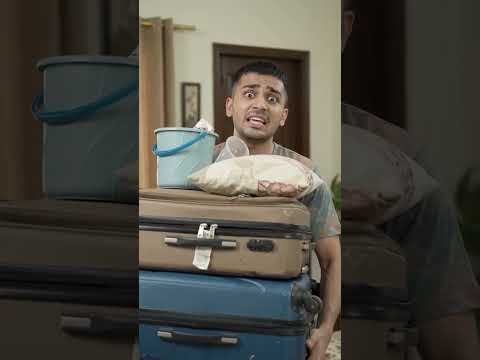 Desi families jab trip py jati ha toh ghar m ye hal hota ha😂🤣😂#desi #funny #funnypost #shorts