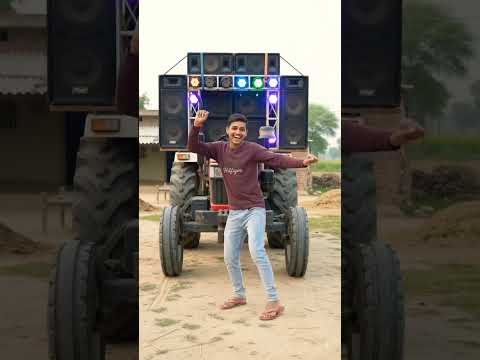 made a tractor-Dj from mud 🔥 Then the desi dance started #mudDj #dj #tractor wala #dj #mitti ka dj