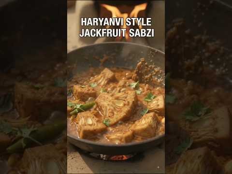 Haryanvi Style Jackfruit Curry | Traditional Haryana Village Cooking | 90s Desi Recipe