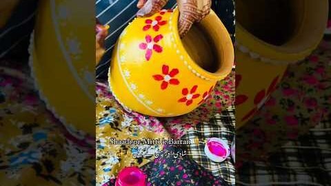 Shaadi preps ⚱️✨ . . . . . . . . . . . . #desiwedding #desi #desifashion #bihari #handpainted