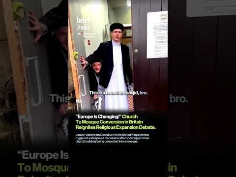 Viral Video Of UK Church Being Converted Into Mosque Sparks Debate Online.