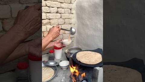 Chulhe Ki Aanch Par Garam Roti Aur Desi Chai 🫓🔥☕ | Gaon Ki Zindagi