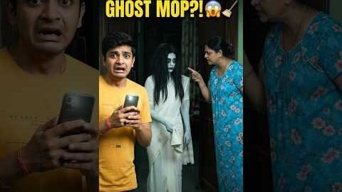 Ulte Pair Chalogi Mere Fresh Floor Pe?! 😂 Desi Mom vs. Bhootni Parody Short! 🩴