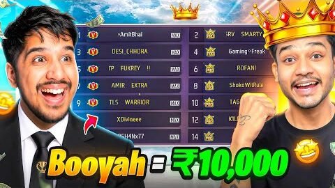 DESI GAMER’S YOUTUBER’S VS ESPORTS PLAYERS CUSTOM WINNER 🏆