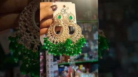 “Desi look ka asali charm-Jhumka”♥️ #Jhumka love # Jwellery #Desi look