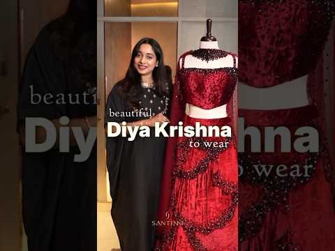 Beautiful Diya Krishna’s Outfit for Ahaana Nimish Sangeet Night ✨ #shorts#viral#trending#new#latest