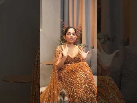 Milestone Outfit | Ahaana Krishna’s Sangeet Night Outfit Details ✨ | #shorts #ahaanakrishna#viral