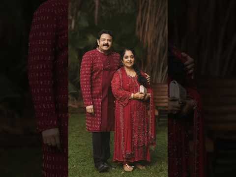 Sindhu & Krishna Kumar at Sangeet Look 😍✨ #ahaanakrishna#nimishravi#sindhukrishna#viral#trending#new