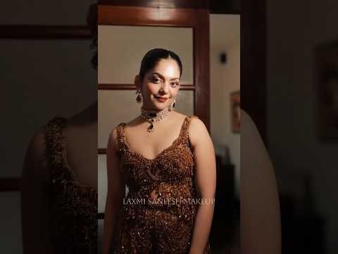 Ahaana Krishna’s Sangeet Makeover Look 😍✨ #ahaanakrishna #nimishravi #shorts #edit #viral #trending