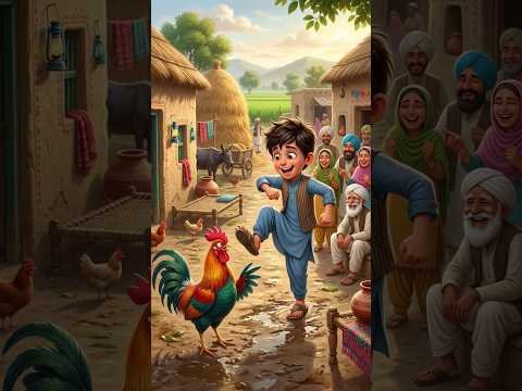 Desi Murgha Banne Ka Anjaam ππ | Funny Village Story #ai #funny #shorts #video #viral