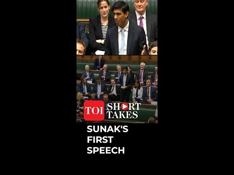 Throwback to the day when Rishi Sunak addressed UK’s Parliament for the first time as MP