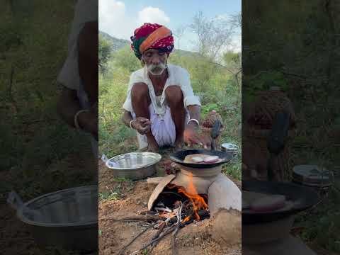 डबल रोटी का स्वाद 😍 #desikhana #desi #rajasthaniclture #culture #marwadiculture