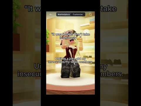 some ppl cant joke properly #roblox #4urpage #heyyyy #voz #viral #sad #relatable #fyp #insecure #fy