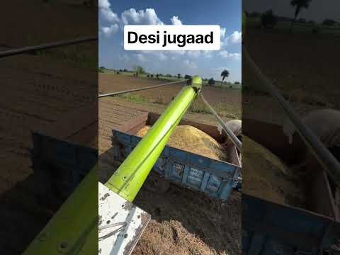 Amazing Desi Jugaad by Farming #Desi #Jugaad #Jugad #Farming#Kheti#Khetibadi #Agriculture#harvester