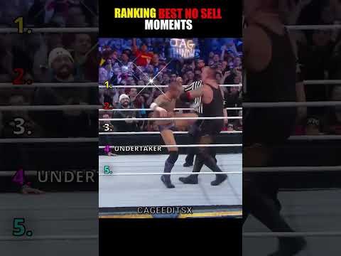 Best no sell moments in wwe 💀🔥