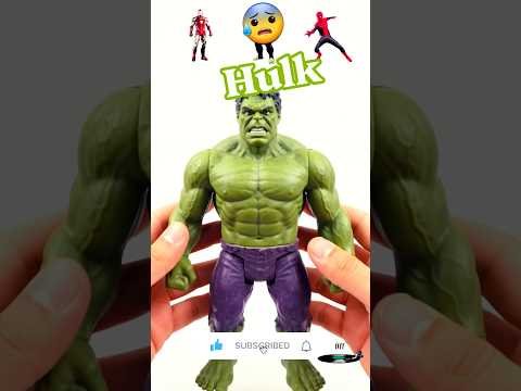 [OMG] HULK TOY 😲 CRUSH #hulk #ironman #spiderman #marvel  #viral #trending #usa #doomsday