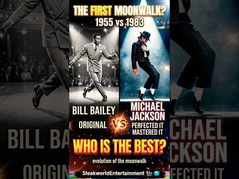 MOONWALK 50s→80s EVOLUTION! WHO IS THE BEST⁉️MJ THE PERFECTIONIST,BILL BAILEY-BACKSLIDE #shorts #usa