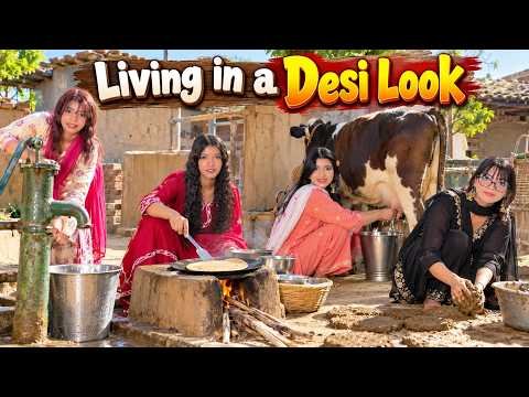 Living in a Desi Look for 24 Hours 😍 Day 123/200