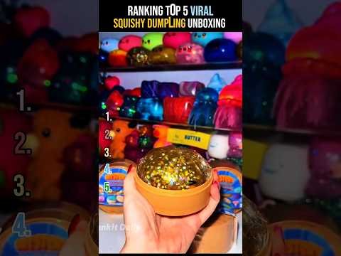 Ranking Top 5 Viral Squishy Dumpling ✨🤯